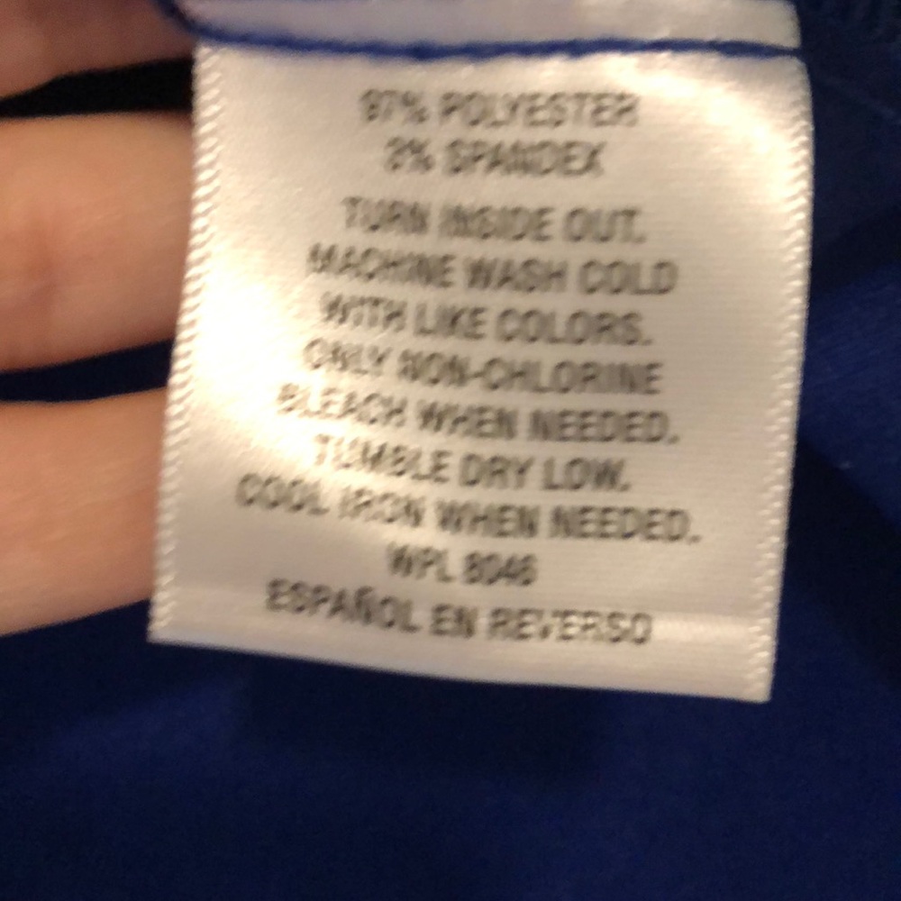 Blue work jacket - Picture 5 of 5